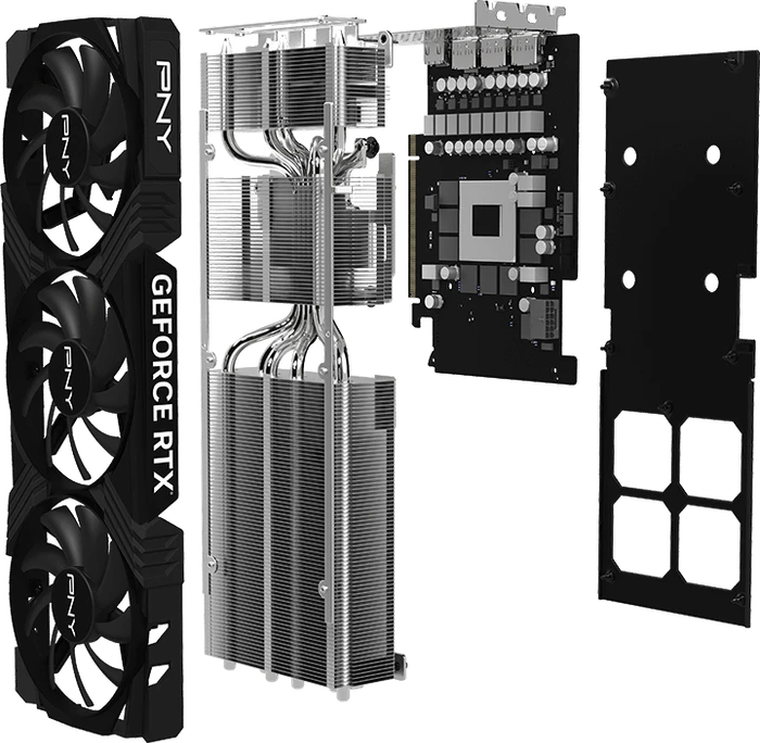PNY GeForce RTX 4070 Ti Verto Triple Fan, 12GB GDDR6X, HDMI, 3x DP