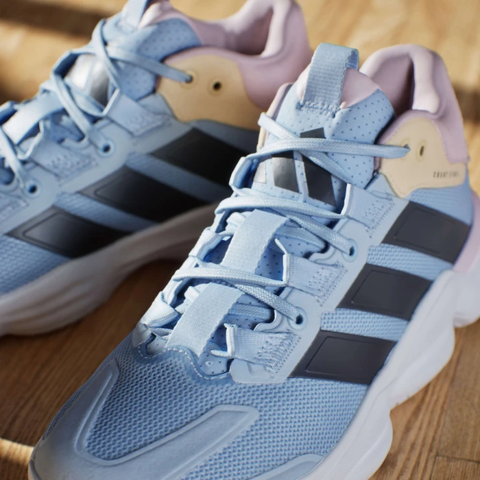 adidas Court Stabil blue/bright royal/team solar orange (Damen)