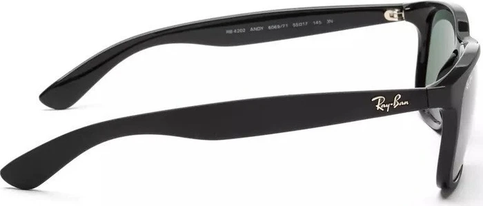 Ray-Ban RB4202 Andy 55mm schwarz/grün