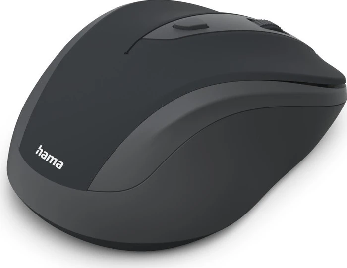 Hama WM-400 Silent Wireless 6-Button Mouse schwarz/grau, USB