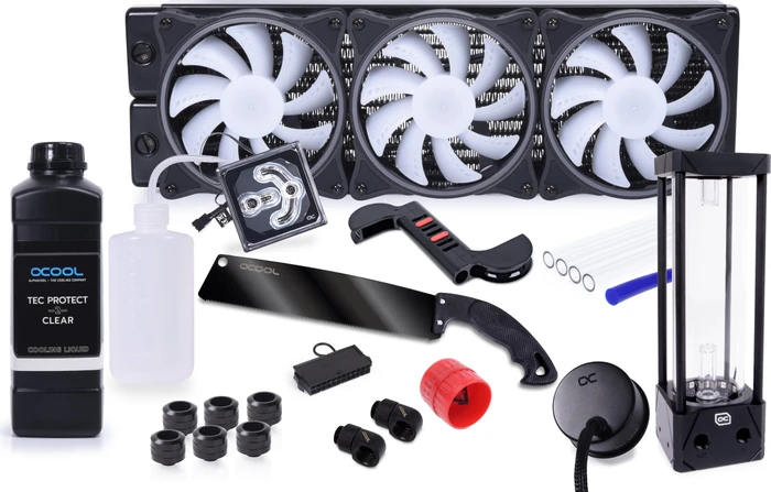 Alphacool Core Hurrican 360mm XT45 HardTube