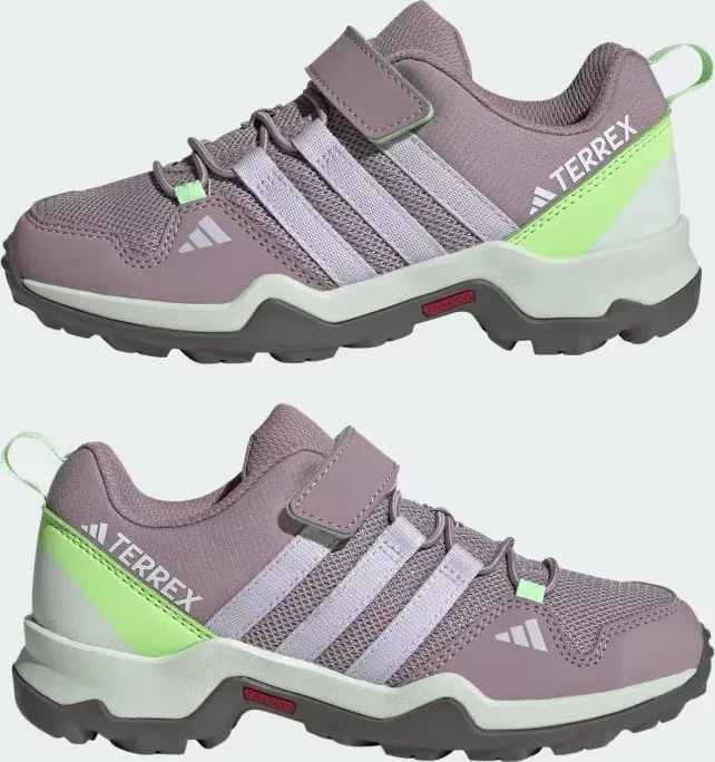 adidas Terrex AX2R Hook and Loop preloved fig/silver dawn/green spark (Junior)