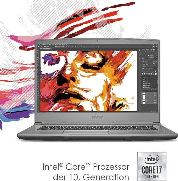 MSI Creator 15M 415-A10SD, Space Grey, Core i7-10750H, 16GB RAM, 512GB SSD, GeForce GTX 1660 Ti Max-Q, DE