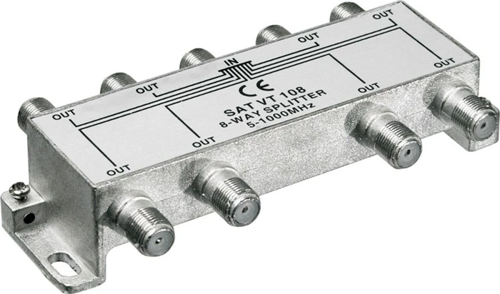 Wentronic Goobay BK-Verteiler 8-fach