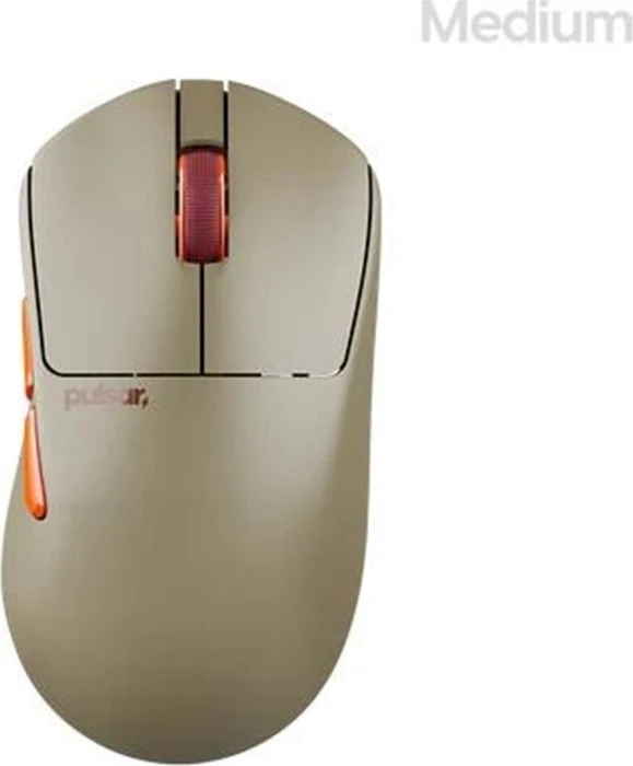 Pulsar Gaming Gears X3 CrazyLight Medium Wireless Desert, USB