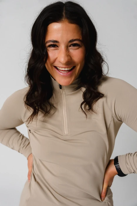 Gonso Cistina Trikot langarm jonesboro cream (Damen)