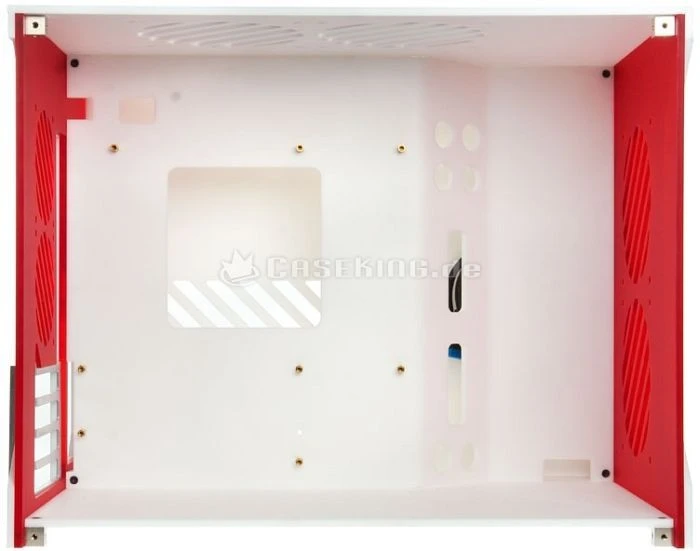Parvum Systems S2.0 weiß/rot, Acrylfenster
