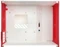 Parvum Systems S2.0 weiß/rot, Acrylfenster Vorschaubild