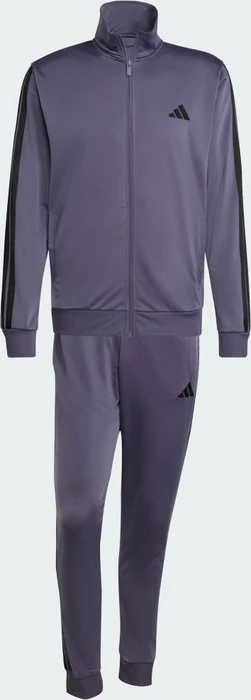 adidas Basic 3-Streifen Tricot Trainingsanzug preloved violet (Herren)