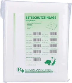 Brinkmann Medical Folie/Frottee Bettschutzeinlage, 70x100cm, 1 Stück