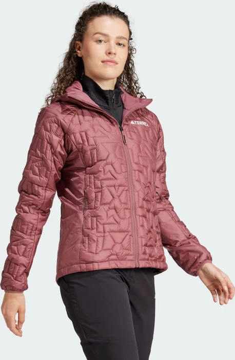 adidas Terrex Xperior PrimaLoft Loose Fill Hooded Isolation Funktionsjacke burgundy (Damen)