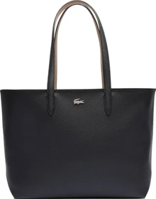 Lacoste Anna Reißverschluss Tote Shopper noir farine