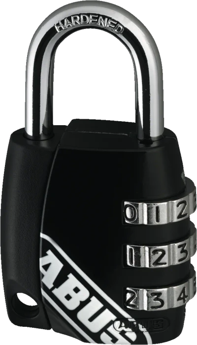 ABUS 155/30 schwarz, Zahlenschloss