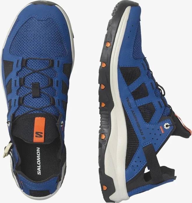 Salomon Techamphibian 5 lapis blue/black/scarlet ibis (Herren)