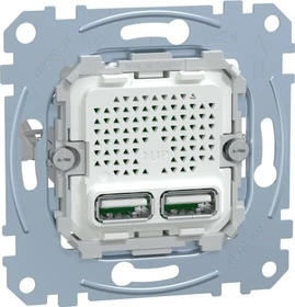 Merten USB Ladestation-Einsatz Typ A+A