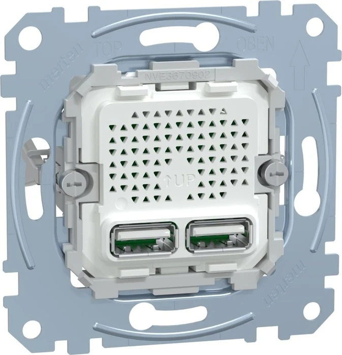 Merten USB Ladestation-Einsatz Typ A+A