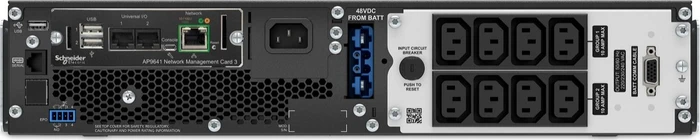APC Smart-UPS SRT RM, 1000VA, inkl. Netzwerkkarte, Li-Ion Akku, USB/seriell
