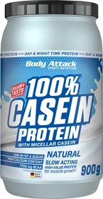Body Attack 100% Casein Protein Natural Cream 900g