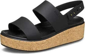Crocs Brooklyn Cork Low Wedge schwarz (Damen)