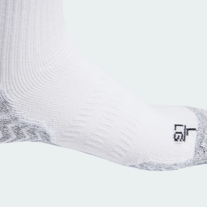 adidas Football GRIP Knitted Light Performance Crew Socken weiß/schwarz