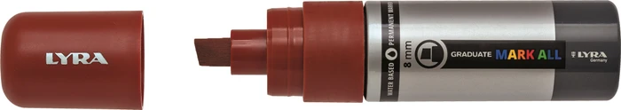 Lyra Graduate Mark All Permanentmarker 8mm braun