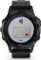 Garmin Fenix 5 Plus Sapphire schwarz mit Lederarmband Vorschaubild