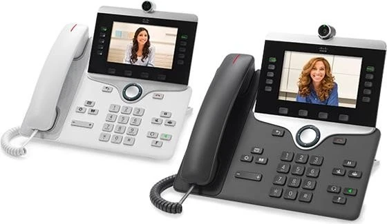Cisco 8865 IP Phone 3rd Party Call Control schwarz