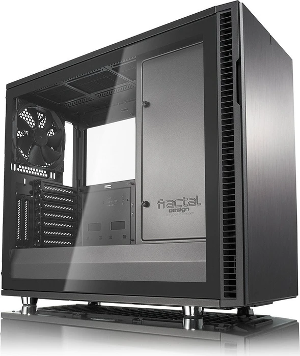 Fractal Design Seitenteil mit Glasfenster für Define R6 Gunmetal TG