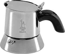 Bialetti New Venus 2 Tassen Espressokanne edelstahl