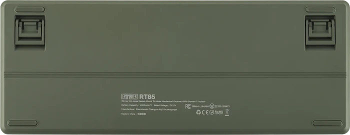 Epomaker RT85 Wireless, Green White, LEDs RGB, hot-swap, Epomaker Wisteria V2, USB/Bluetooth, US