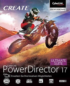 CyberLink Power Director 17 Ultimate Suite, ESD (deutsch) (PC)