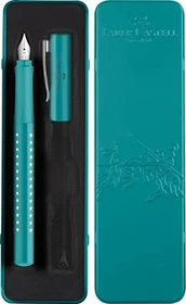 Faber-Castell Füller Sparkle ocean, rechte Hand/linke Hand, mittel, Geschenkbox