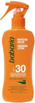 Babaria Aloe Vera Sonnenmilch LSF30, 200ml