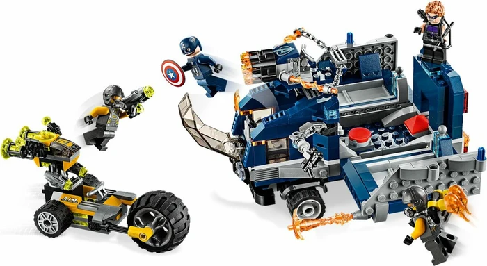 LEGO Marvel Super Heroes Spielset - Avengers Speeder-Bike Attacke