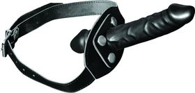 XX-Dreamstoys Mundknebel mit abnehmbarem Dildo schwarz
