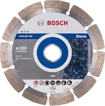 Bosch Professional Standard for Stone Diamanttrennscheibe, 150x2x22.23mm, 1 Stück