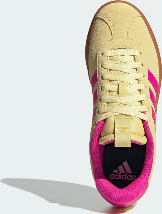 adidas VL Court 3.0 powder yellow/shock pink/gold metallic (Damen)