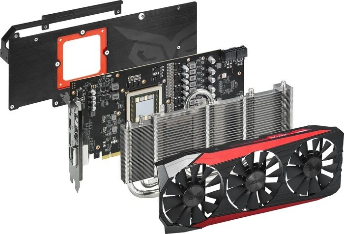 ASUS Strix Radeon R9 Fury, STRIX-R9FURY-DC3-4G-GAMING, 4GB HBM, DVI, HDMI, 3x DP