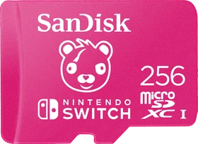 SanDisk Nintendo Switch R100/W90 256GB, UHS-I U3, Class 10
