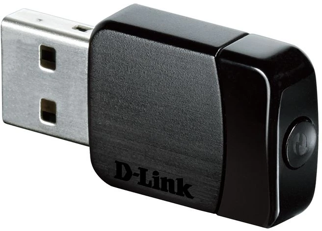 D-Link Wireless AC DualBand Nano, 2.4GHz/5GHz WLAN, USB-A 2.0 [Stecker]