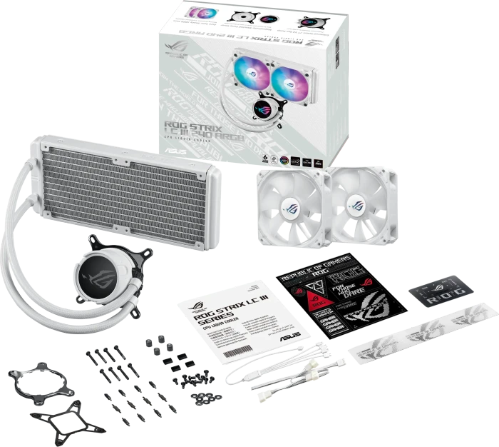 ASUS ROG Strix LC III 240 ARGB White Edition