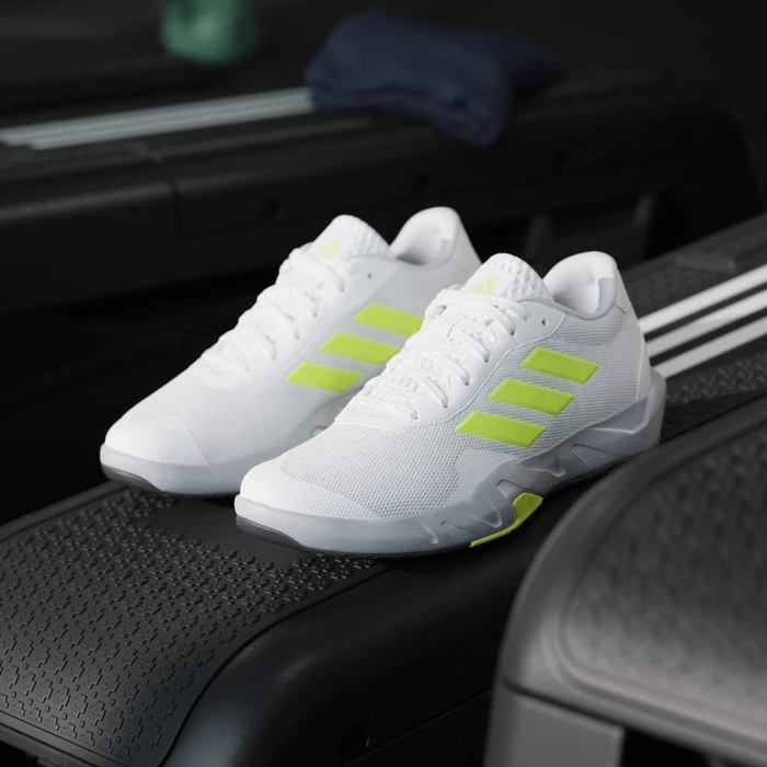 adidas Amplimove Trainer cloud white/lucid lemon/core black (Herren)