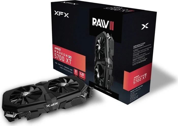 XFX Radeon RX 5700 XT Raw II Ultra, 8GB GDDR6, HDMI, 3x DP