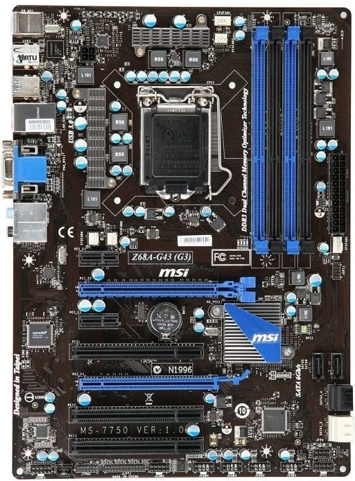 MSI Z68A-G43 [G3] (Intel 1155)