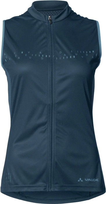 Vaude Posta FZ Trikot ärmellos dark sea uni (Damen)
