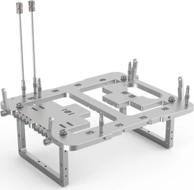 Streacom BC1 Mini Open Benchtable, silber, Mini-ITX