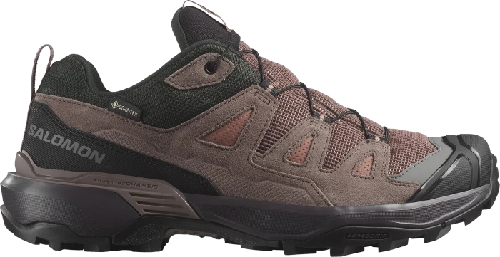 Salomon X Ultra 360 Leather GTX desert tan/iron/green milieu (Damen)