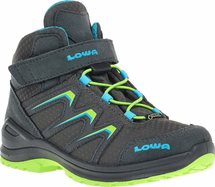 Lowa Maddox GTX Mid graphit/limone (Junior)
