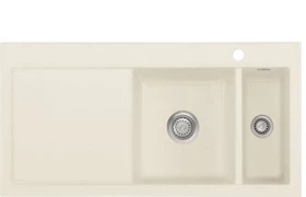 systemceram Mera 100 Einbau Becken rechts jasmin