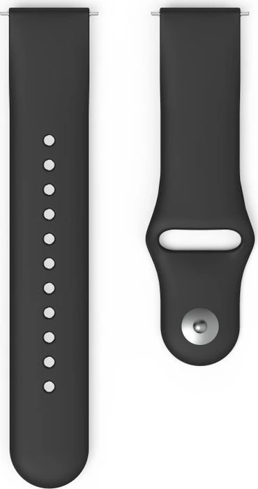 Hama Ersatzarmband für Versa 2 Silikon schwarz